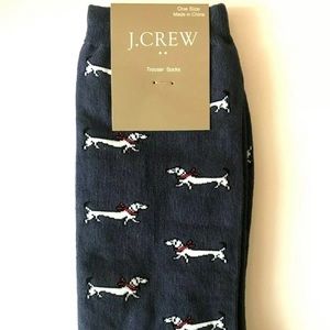 J. Crew Accessories - J Crew Women's Dachshund Dog Trouser Socks J. Crew Accessories - J Crew Women's Dachshund Dog Trouser Socks